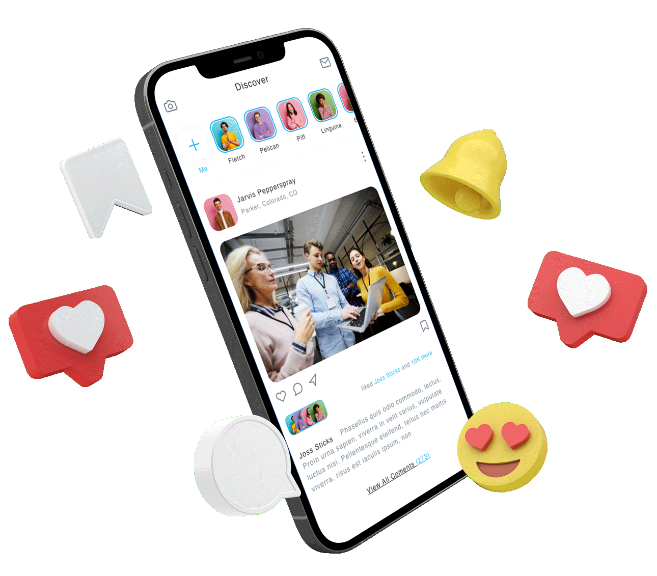 Mobile phone displaying Instagram ads, showcasing vibrant visuals and engaging content for effective marketing.